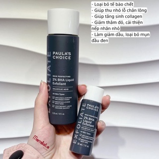 Dung dịch loại bỏ tế bào chết Skin Perfecting 2% BHA Liquid Exfoliant