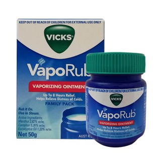 (Hàng Mỹ) DẦU GIỮ ẤM VICKS VAPORUB 50GR