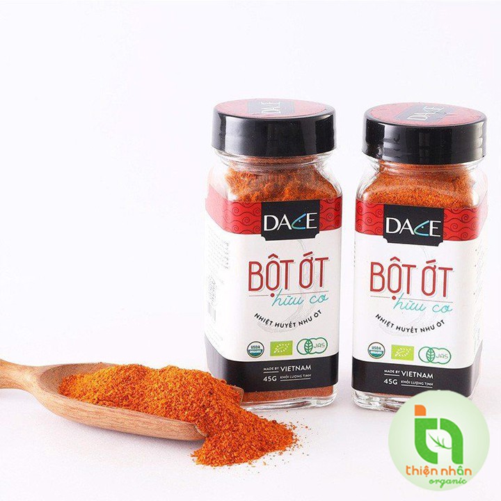 Bột ớt hữu cơ Dace 45g