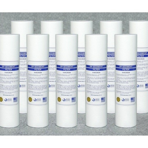 Combo 10 lõi lọc nước số 1 PPF 10inch chuẩn dùng cho máy ro và bộ lọc sinh hoạt