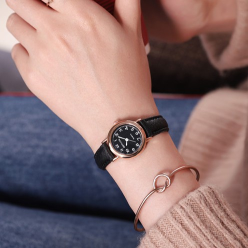 Đồng hồ thời trang nữ Msitanq MS29 mặt số tròn nhỏ xinh xắn tuyệt đẹp | BigBuy360 - bigbuy360.vn