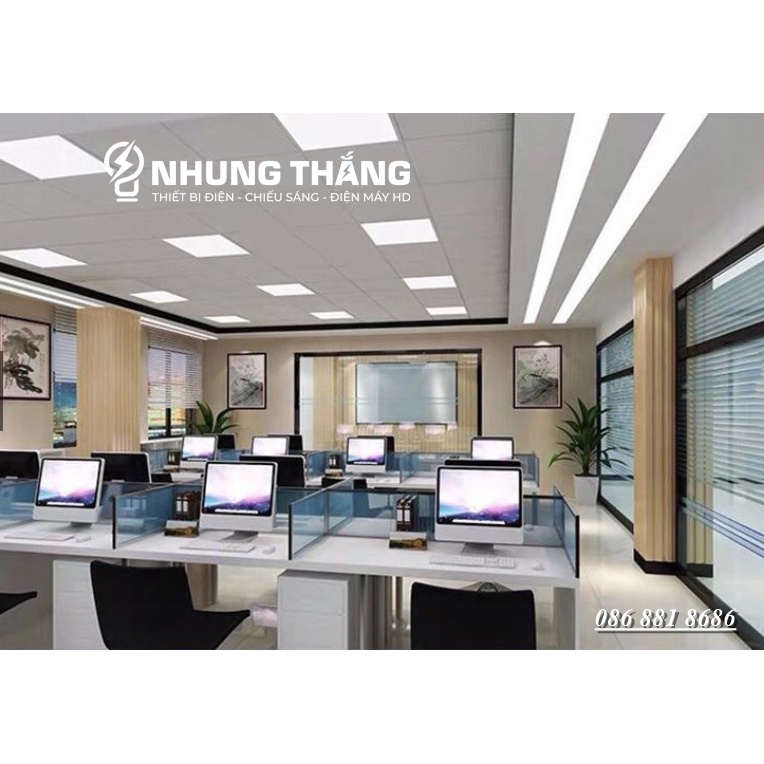 Đèn LED PANEL Âm Trần 600x600mm 48W Kiểu Dáng Hiện Đại - Ánh Sáng Trắng
