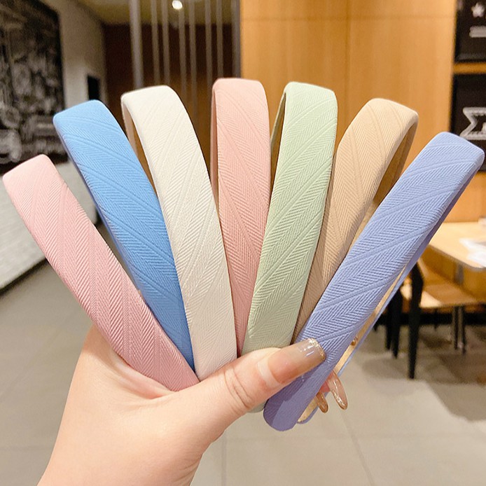 Cài tóc xốp mềm mại nhiều màu sắc thời trang dành cho nữ