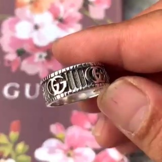 Nhẫn Gucci bạc 925