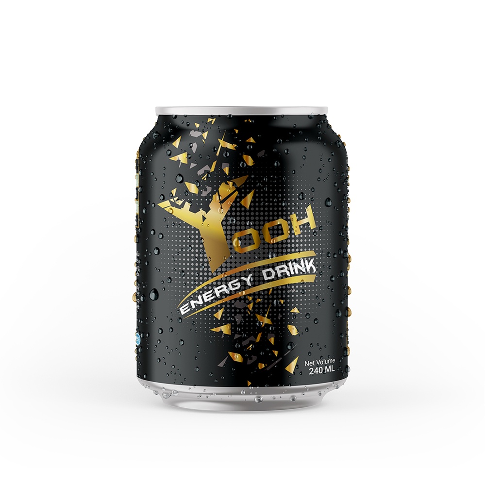 Combo 6 lon nước tăng lực Yooh 240ml KPHUCSINH - Hàng Chính Hãng