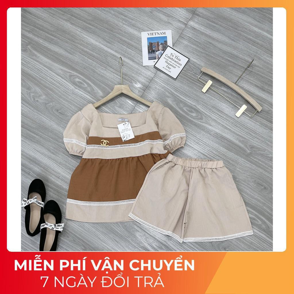 [ 𝐅𝐑𝐄𝐄 𝐒𝐇𝐈𝐏 ] Set Đũi Phối Ren Tầng Gắn Logo