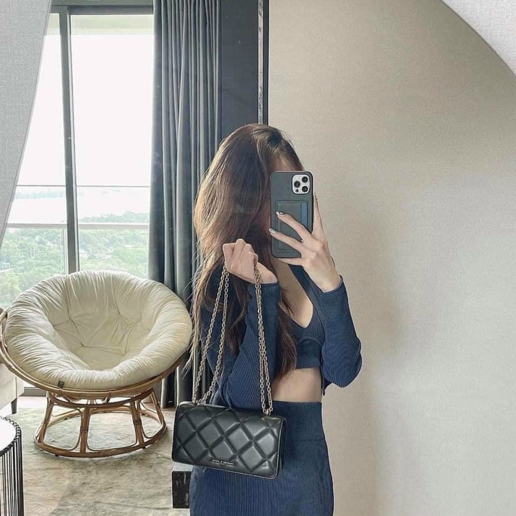 Túi đeo chéo đeo vai nữ đẹp logo nổi giá rẻ đi chơi thời trang hàn quốc DC193