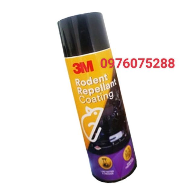 Chai xịt chống chuột vô xe ôtô 3M Rodent Repellant Coating 250g