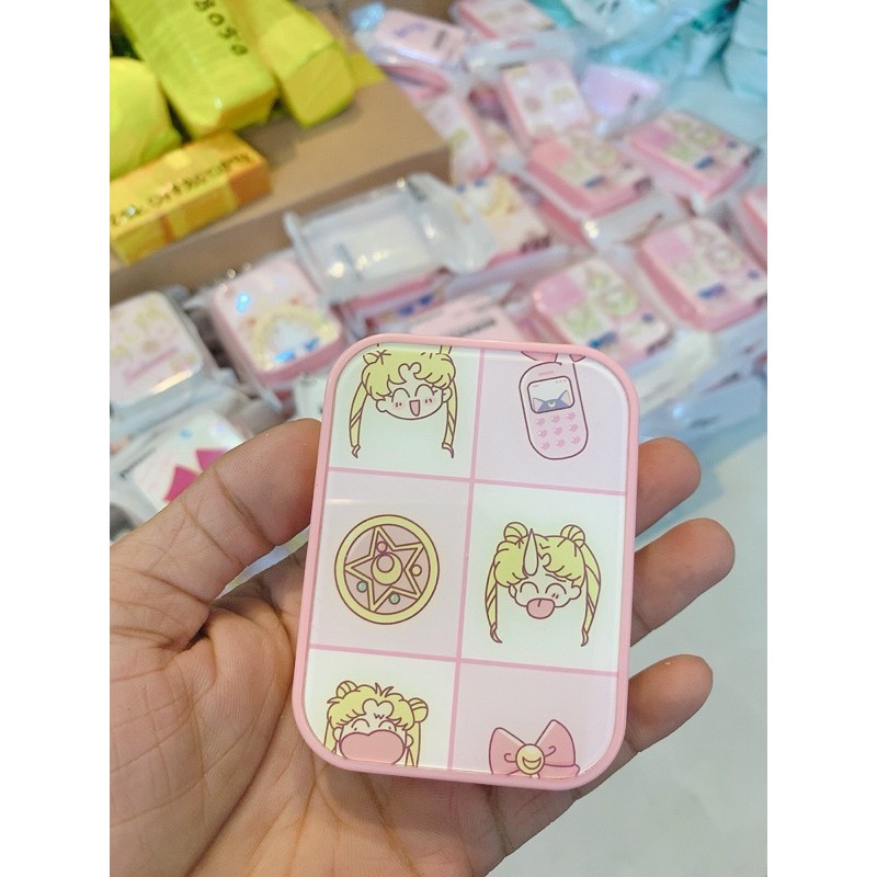 Khay đôi đựng lens thủy thủ mặt trăng