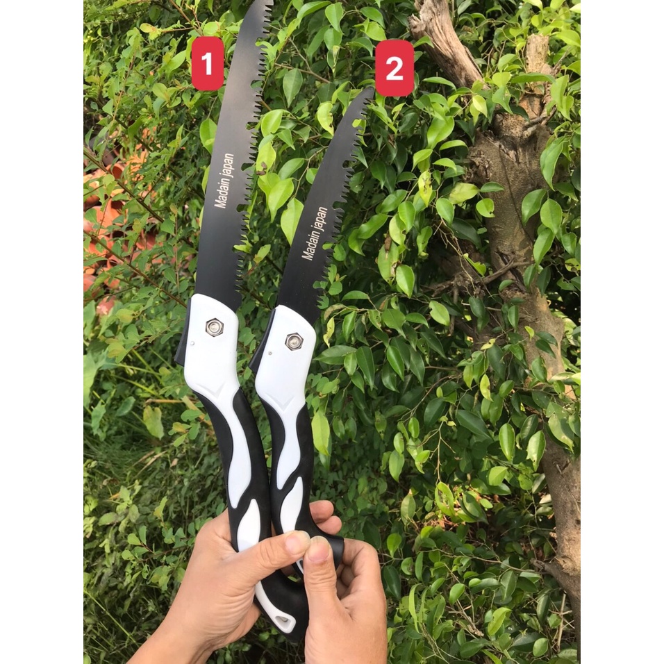 Cưa cắt cành cây cưa cầm tay gấp gọn Cưa Gỗ Cầm Tay Siêu Sắc Bén Lưỡi bằng thép nhật bản Sk5 cành xếp cây