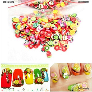Nail đất set cắt sẵn trang trí slime, dán móng. Gói 5g 10g 50g 100g, 10g hơn 1000 miếng