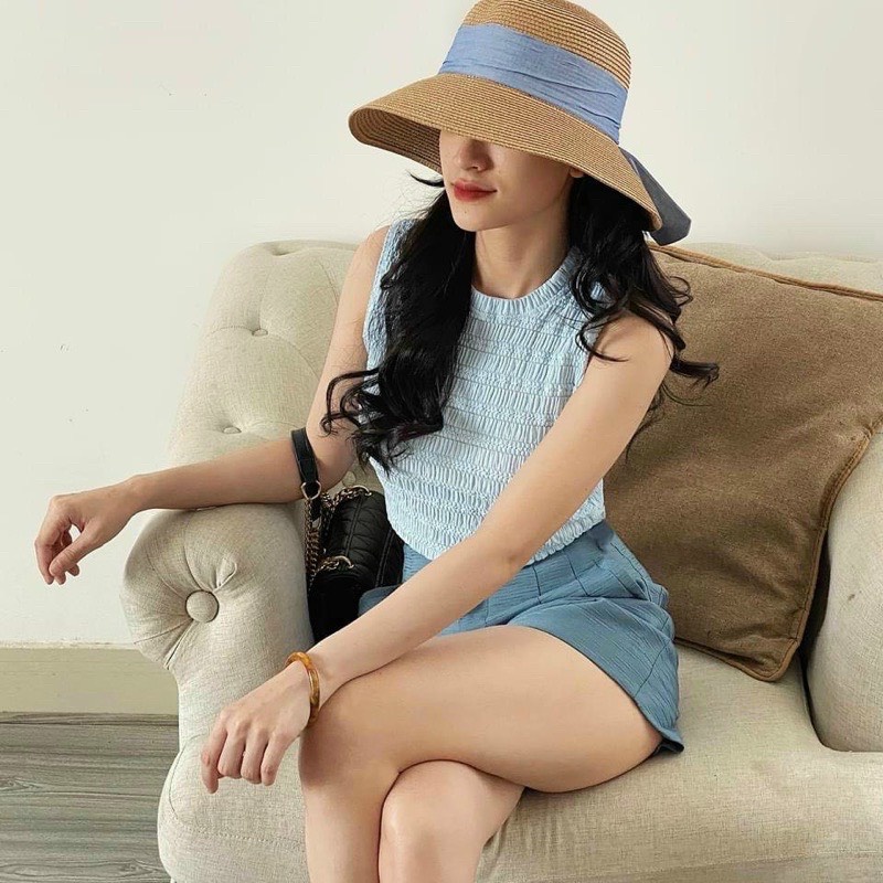 Áo ba lỗ nữ dáng croptop chất xốp mềm co giãn PANOSI - A652