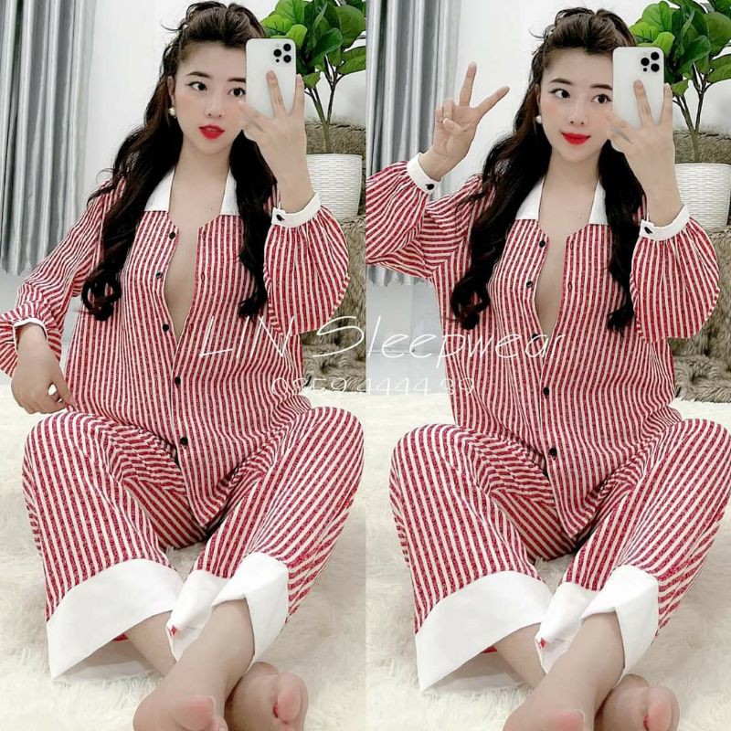 PIJAMA ĐỒ BỘ CAO CẤP CHẤT LỤA MAINGO CỰC XỊN MẪU THIẾT KẾ ĐỘC QUYỀN - SHOP DƯƠNG XUÂN