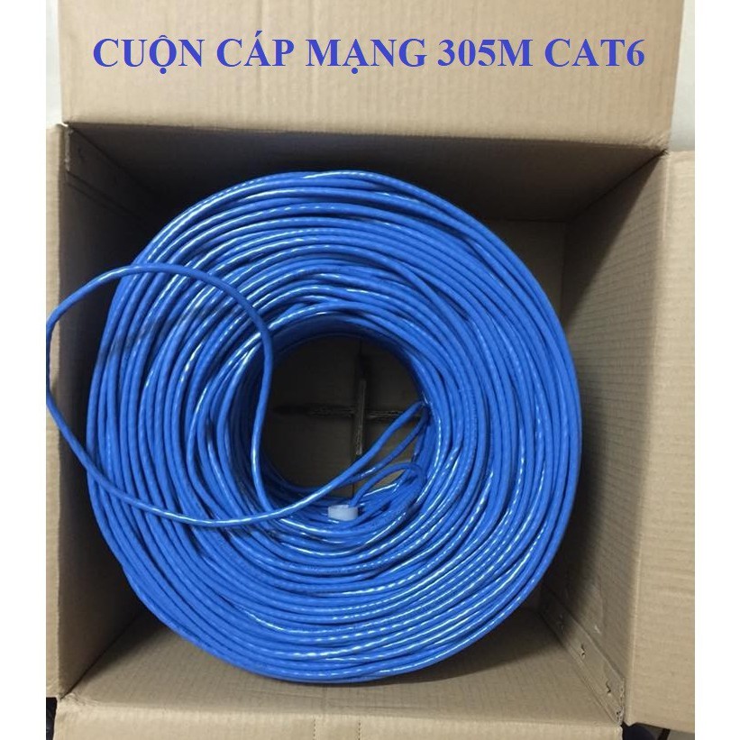 Dây cáp mạng 305M CAT 5 chính hãng Tika link -BH 12 tháng