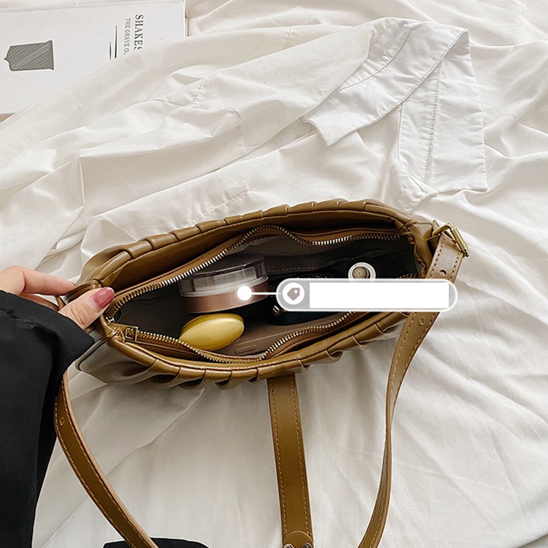 Túi Đeo Vai Màu Trơn Tùy Chỉnh Phong Cách Cổ Điển Thời Trang Cho Nữ