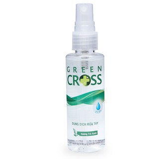 Xịt rửa tay khô Green Cross hương dưa táo chai 70ml