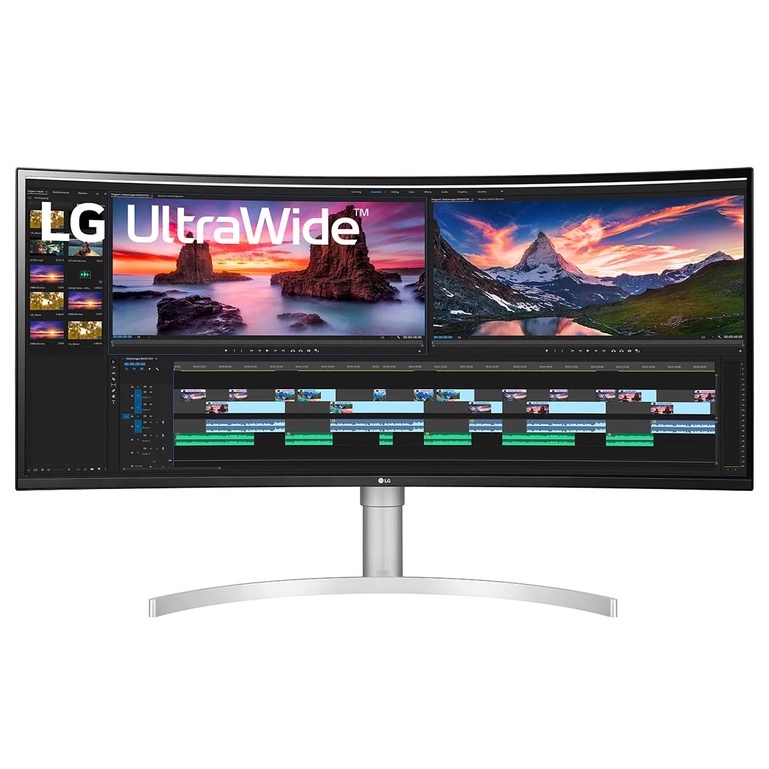 Màn Hình Cong LG 38WN95C-W (3840 x 1600/IPS/144Hz/1 ms/FreeSync, G-Sync compatible) - Hàng Chính Hãng