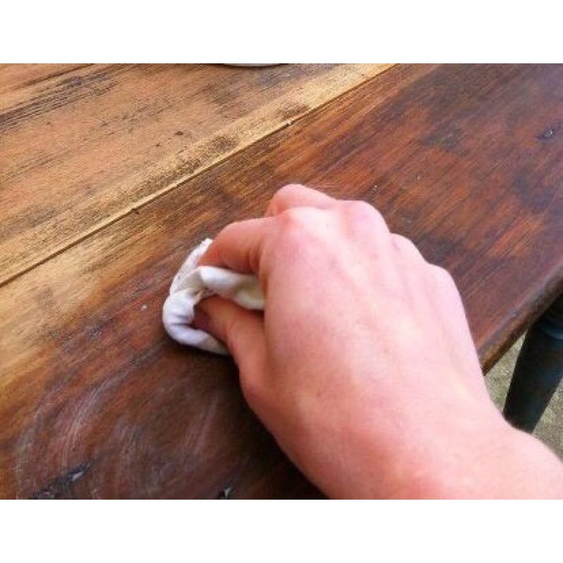 Dầu lau gỗ hương cam 300ml tự nhiên