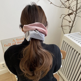 Dây cột tóc 2 màu 2color phong cách Hàn Quốc