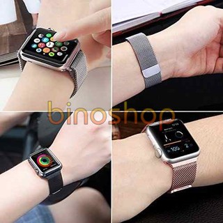 Dây apple watch Milanese Loop 38mm - 42mm (tặng kèm dán full màn)