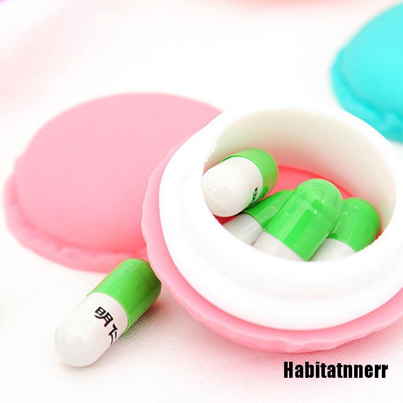 Hộp Đựng Trang Sức Mini Hình Bánh Macaron Màu Kẹo Xinh Xắn Thích Hợp Làm Quà Tặng Sinh Nhật