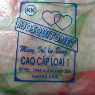 Mùng 1m4 x 2m x cao 2m