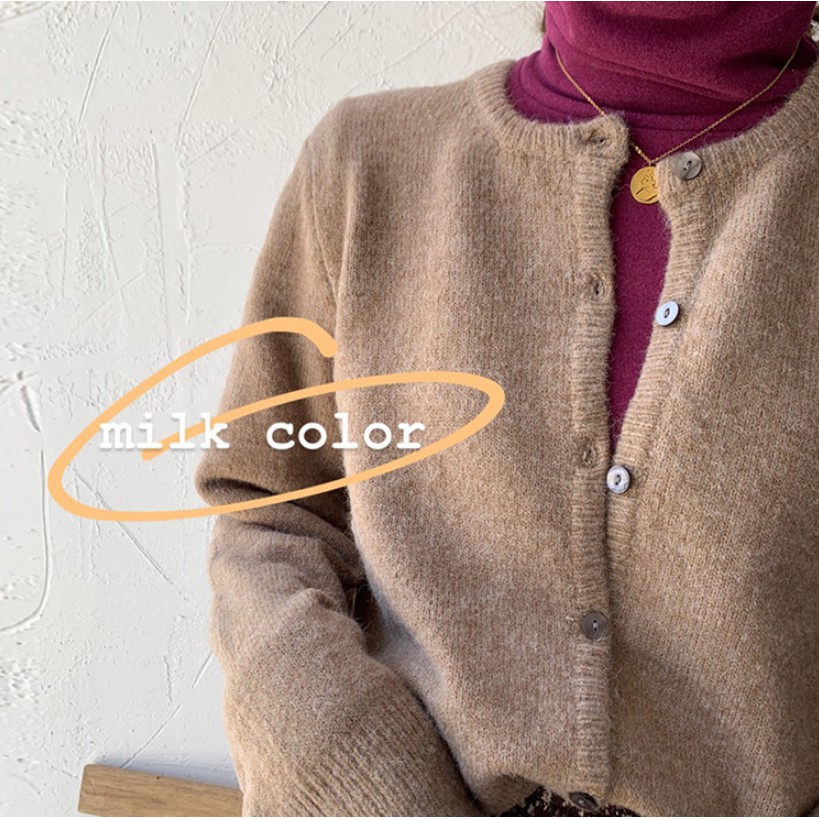 Áo Khoác Cardigan Cashmere Retro Korea | BigBuy360 - bigbuy360.vn