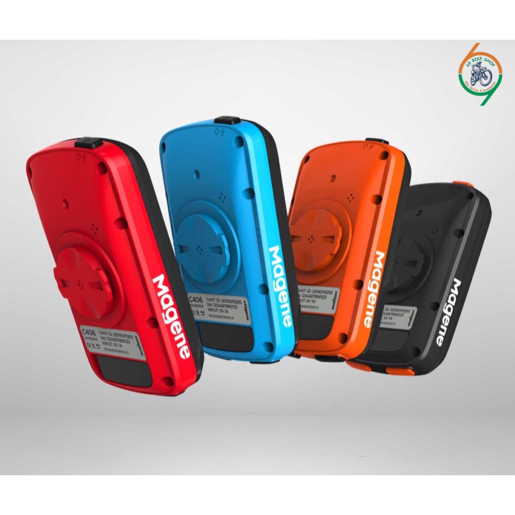 69bikeshop_ĐỒNG HỒ XE ĐẠP GPS THÔNG MINH MAGENE C406 KÈM PAD KẾT NỐI ANT+ VÀ BLUETOOTH