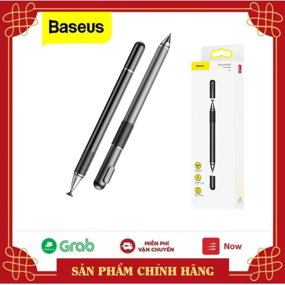 Bút cảm ứng điện dung 2 trong 1 Baseus Golden Cudgel Capacitive Stylus Pen cho Smartphone / Tablet/ iPad -abs Chính hãng