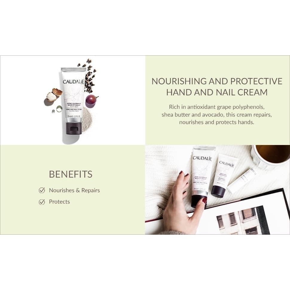 KEM DƯỠNG DA TAY VÀ MÓNG TAY CAUDALIE HAND AND NAIL CREAM