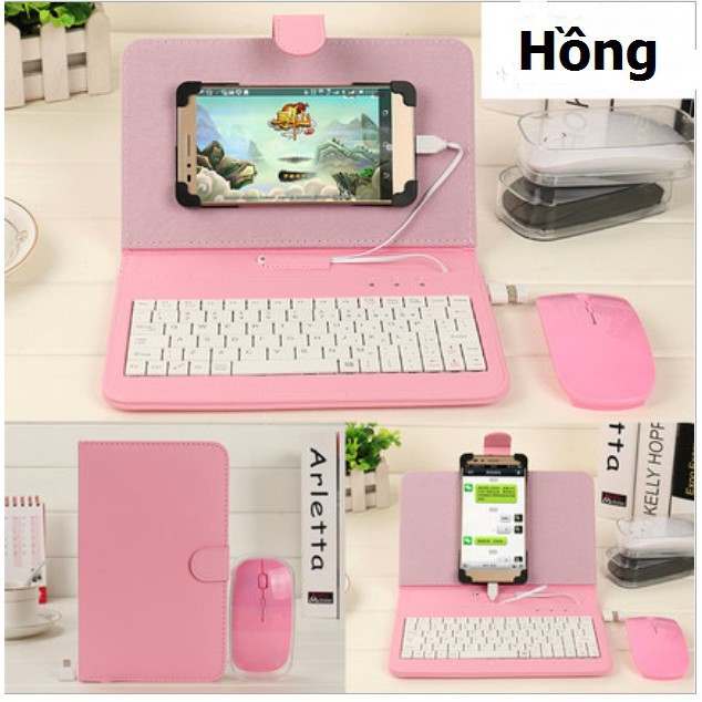 Bao da bàn phím chuột không dây bluetooth cao cấp   shop bansigudetama