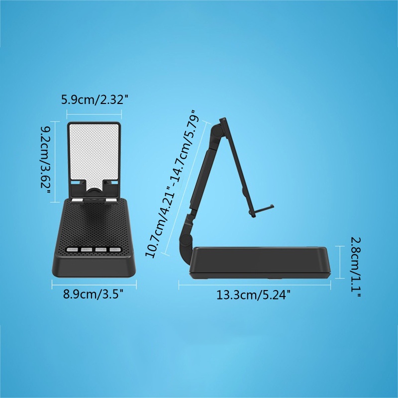 Wu Giá Đỡ Điện Thoại Để Bàn Có Thể Điều Chỉnh Chất Lượng Âm Thanh Không Mất bluetooth Chất Lượng Cao Cho Loa Điện Thoại Thông Minh