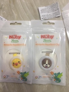 Huy hiệu chống muỗi Nuby