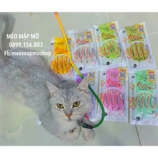 CHUPA CREAMY kem THƯỞNG 4 que cho mèo hàn quốc