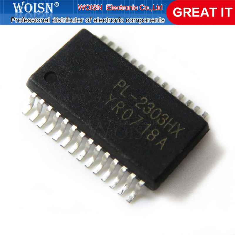 10pcs Ic Pl-2303Hx Pl-2303 Pl2303Hx Pl2303 Ssop-28