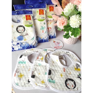 Yếm chống thấm Mipbi set 3 cái