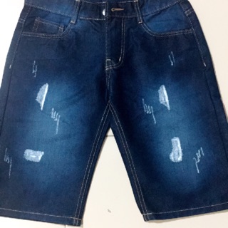 Quần short jean nam