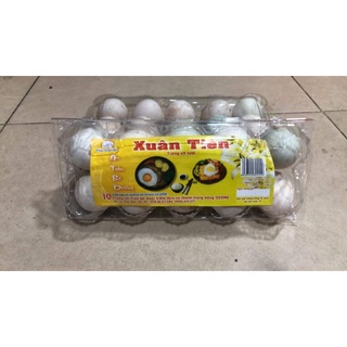 Trứng vịt tươi Xuân Tiên vỉ 10 trứng