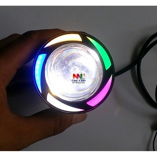 đèn u7 ngắn chế mắt cú