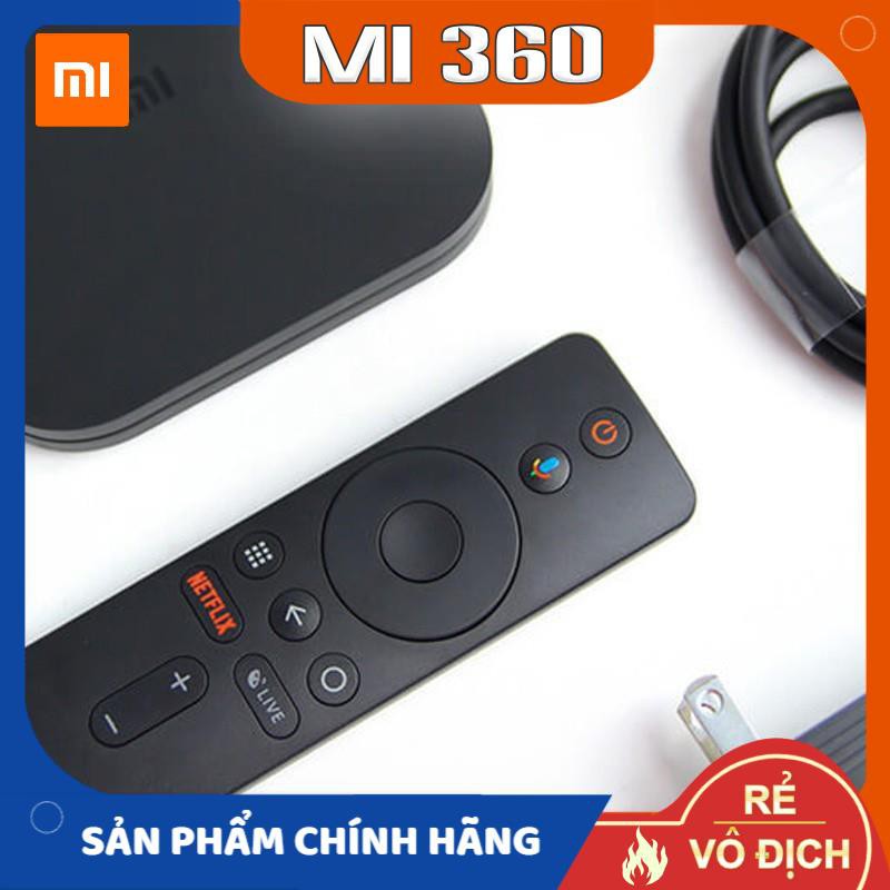 [Mã ELMS4 giảm 7% đơn 500K] Xiaomi MiBox S 4K Android TV Global Quốc Tế