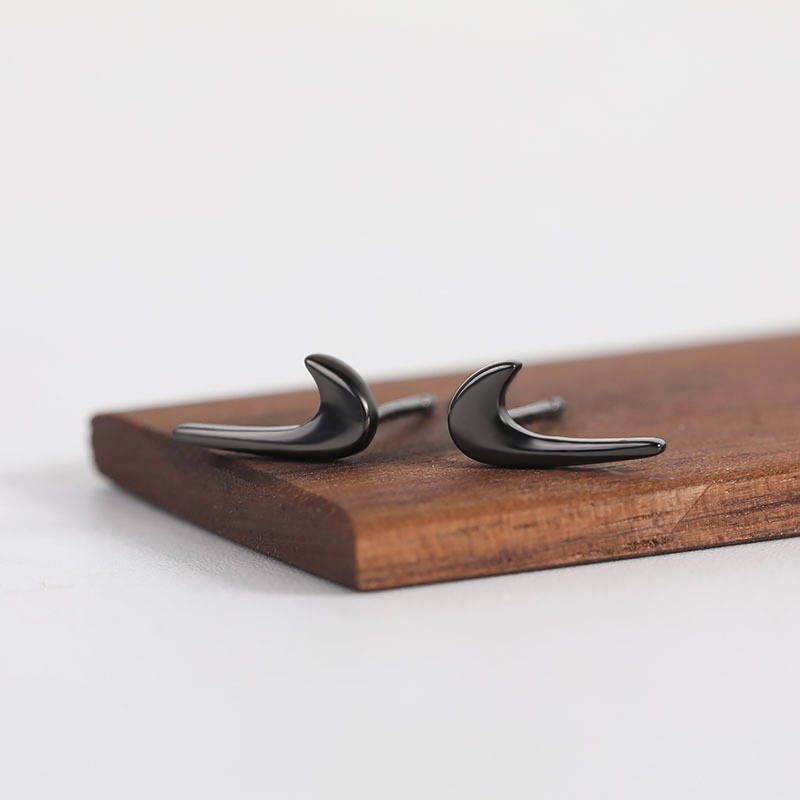 Khuyên Tai Thép Không Gỉ Thiết Kế Hình Logo Nike Phong Cách Hàn Quốc