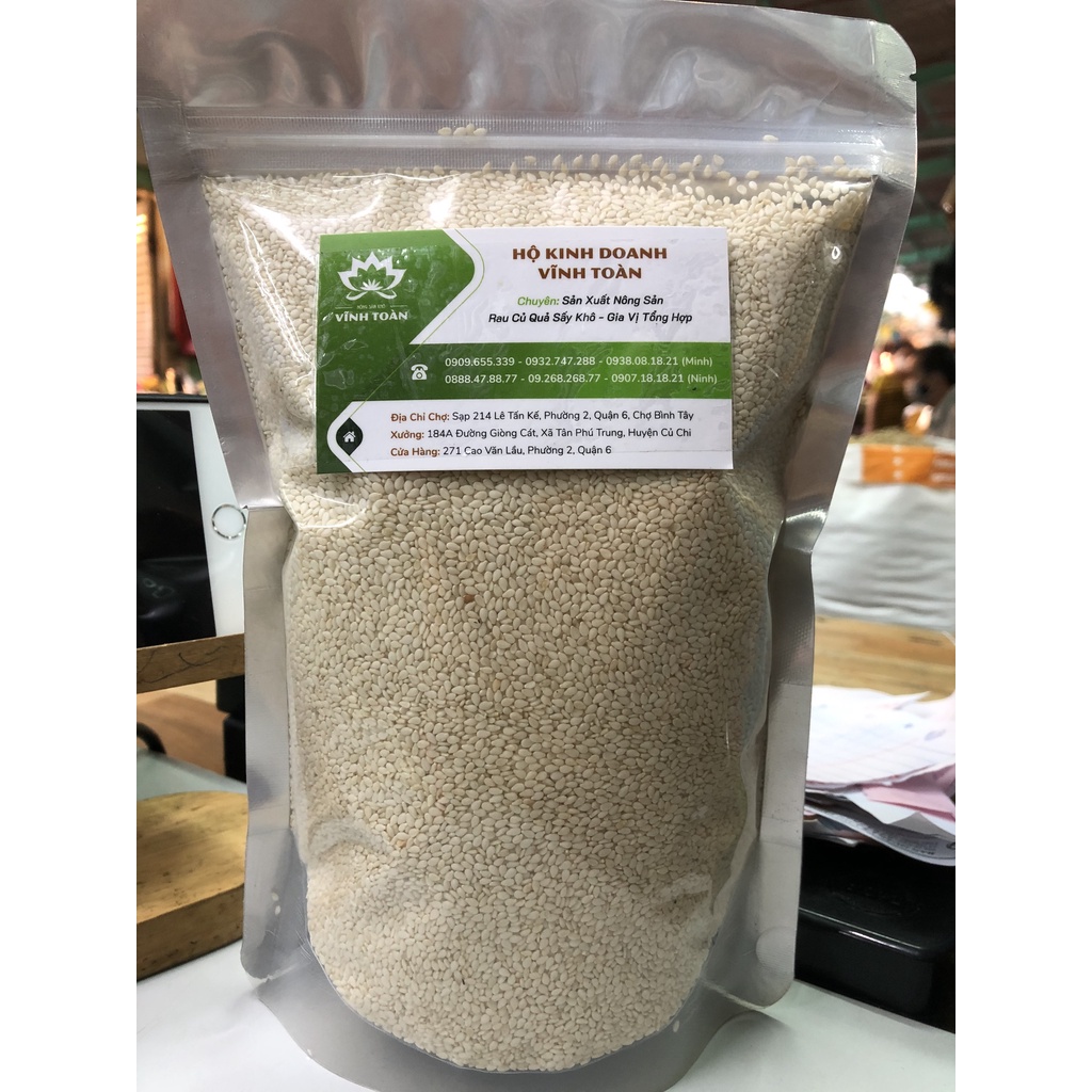 Hạt mè trắng 1kg