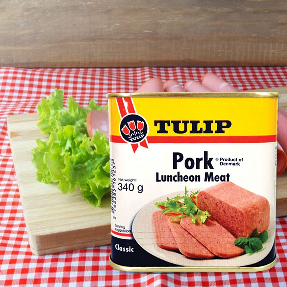 Thịt Heo Xay Pork Luncheon Meat Tulip 340G
