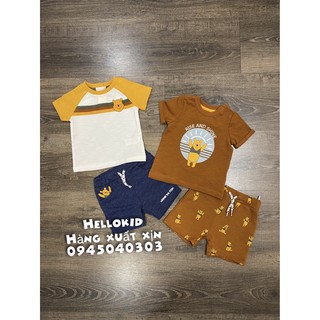 bộ cotton gấu pooh