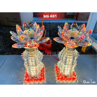 Đèn thờ pha lê cao cấp