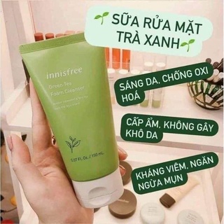 Srm trà xanh innisfree 150ml