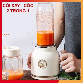 MÁY XAY SINH TỐ TRÁI CÂY, XAY ĐÁ EMPOLE CAO CẤP - 200W - 4 lưỡi dao- Nhỏ gọn, tiện lợi, mạnh mẽ