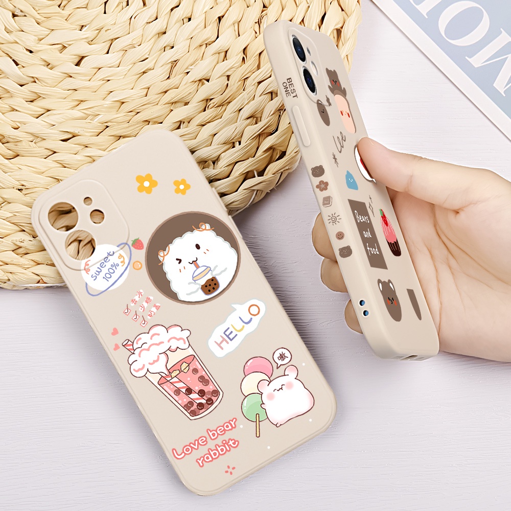 Hoạt Hình Ốp Điện Thoại Cho OPPO A16 A16S A54 A3S A5S A12 A7 A53 A33 A9 A5 2020 F11 OPPO A15 A15S F1S F9 Pro A93 A74 A54 A11 A9X K038
