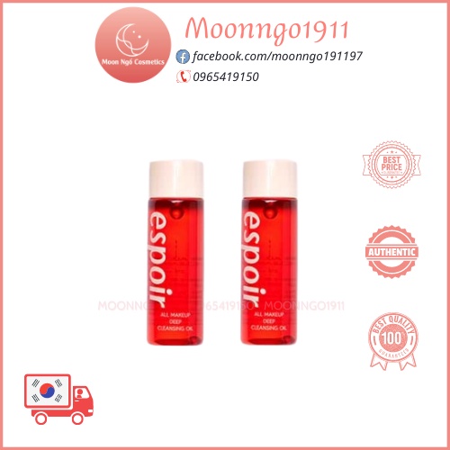 [Mini] Dầu Tẩy Trang Espoir All Makeup Deep Cleansing Oil 25ml