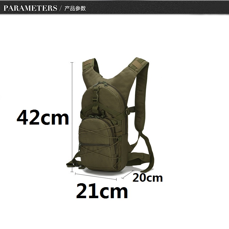 Ba Lô Du Lịch Chống Thấm Nước, Dung Tích 15L